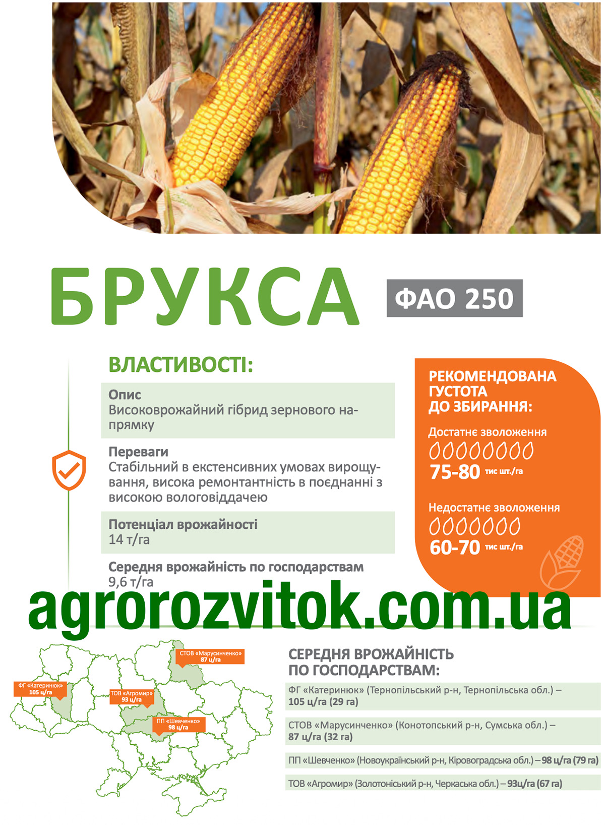 Кукурудза Брукса ДеМаркус