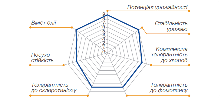 НК Конді характеристики насіння соняшника